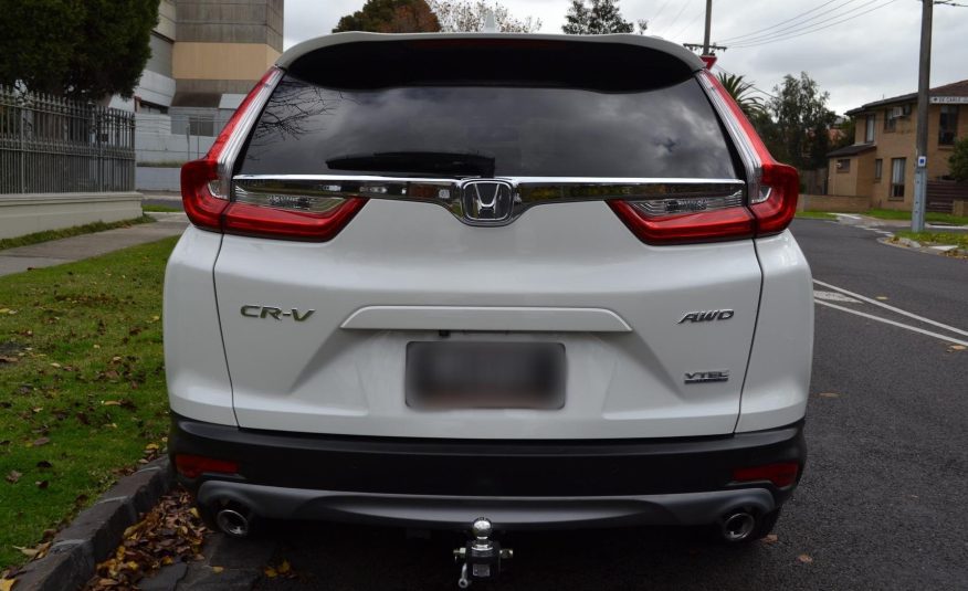 2017 HONDA CRV VTi-LX 4WD RW MY18 FEATURE PACKED FAMILY SUV