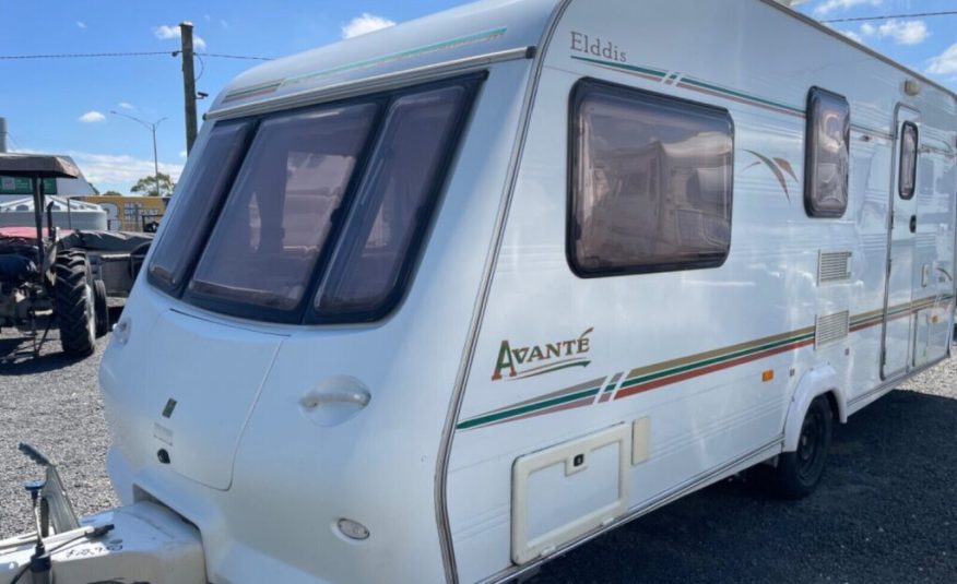 2010 Elddis Avante 524 Caravan extremely light caravan